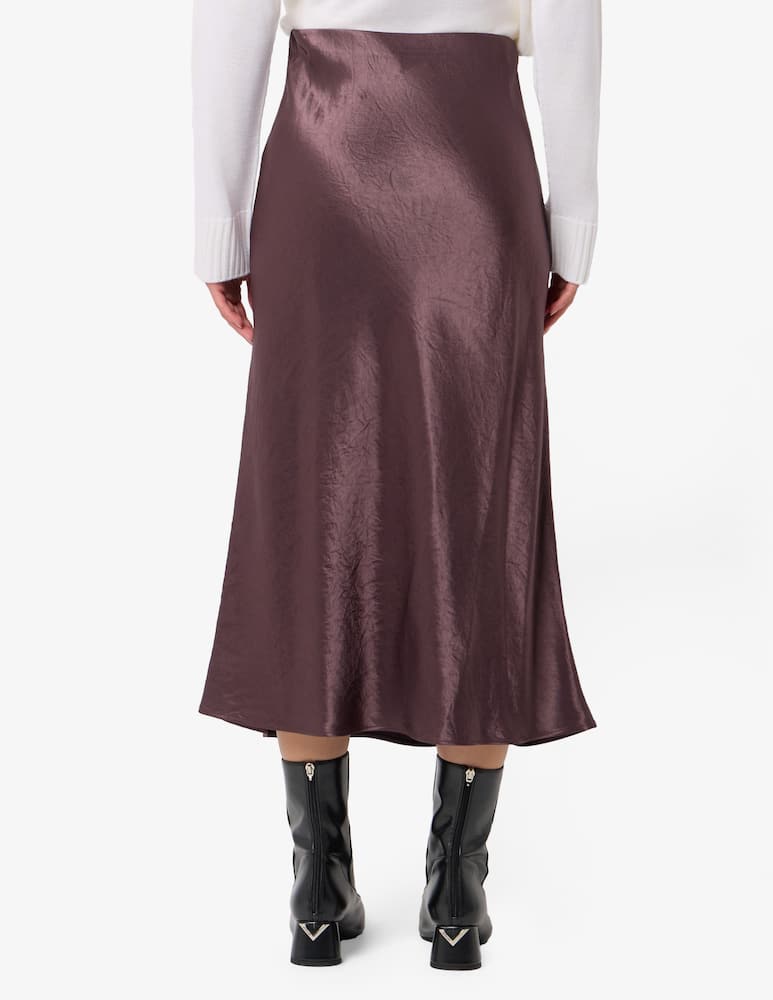 rinascente MM Alessio acetate midi skirt Max Mara