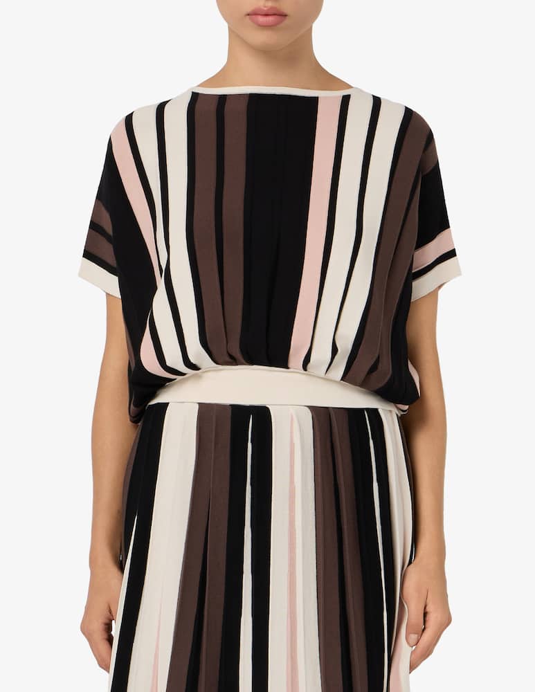 rinascente Weekend Max Mara Maglia righe Pegola