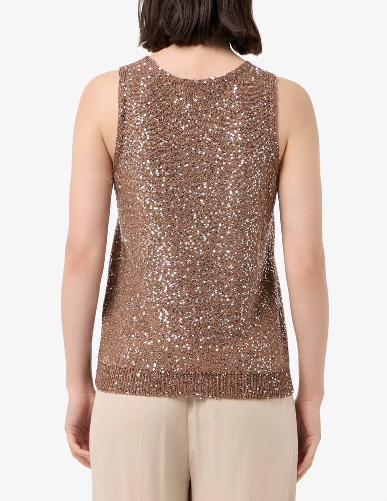 rinascente Weekend Max Mara Top con paillettes Acaici