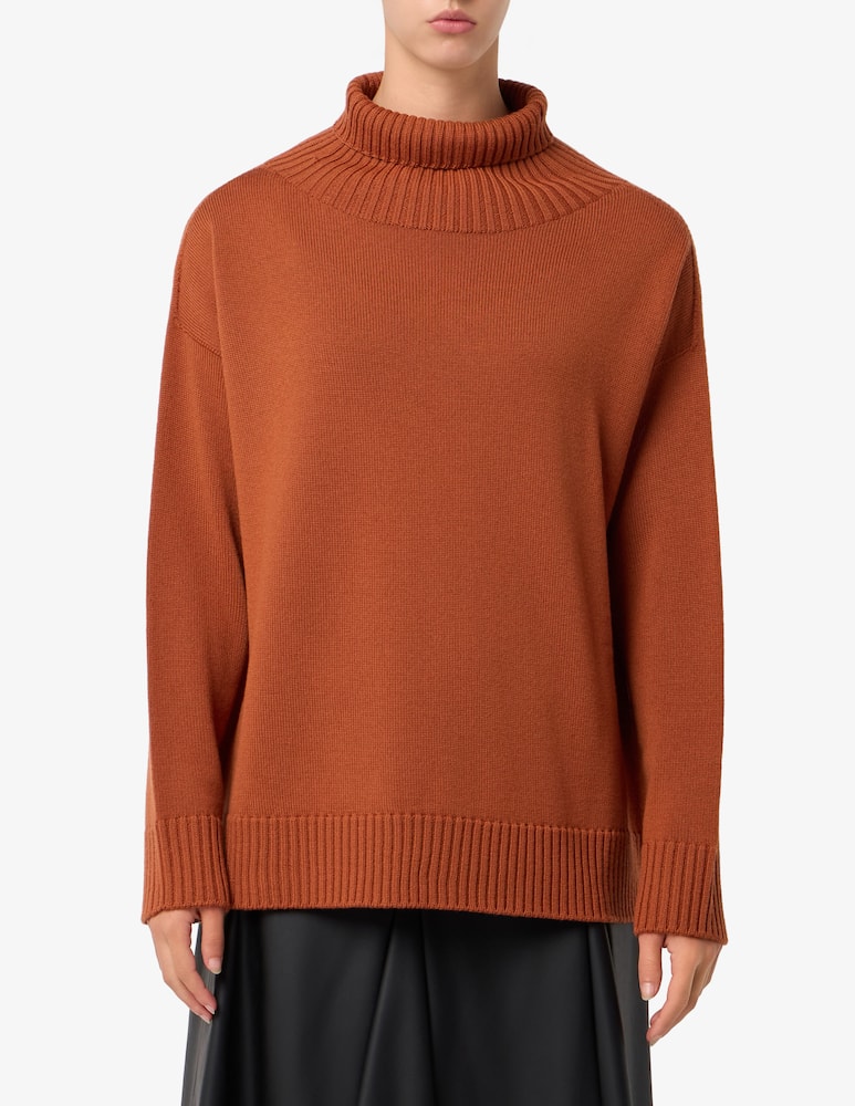 rinascente MM Maglione collo alto in lana Mino Max Mara