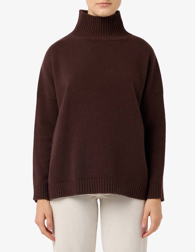 Weekend Max Mara Maglione a collo alto in lana Borgia - immagine 1 Weekend Max Mara Maglione a collo alto in lana Borgia - immagine 1