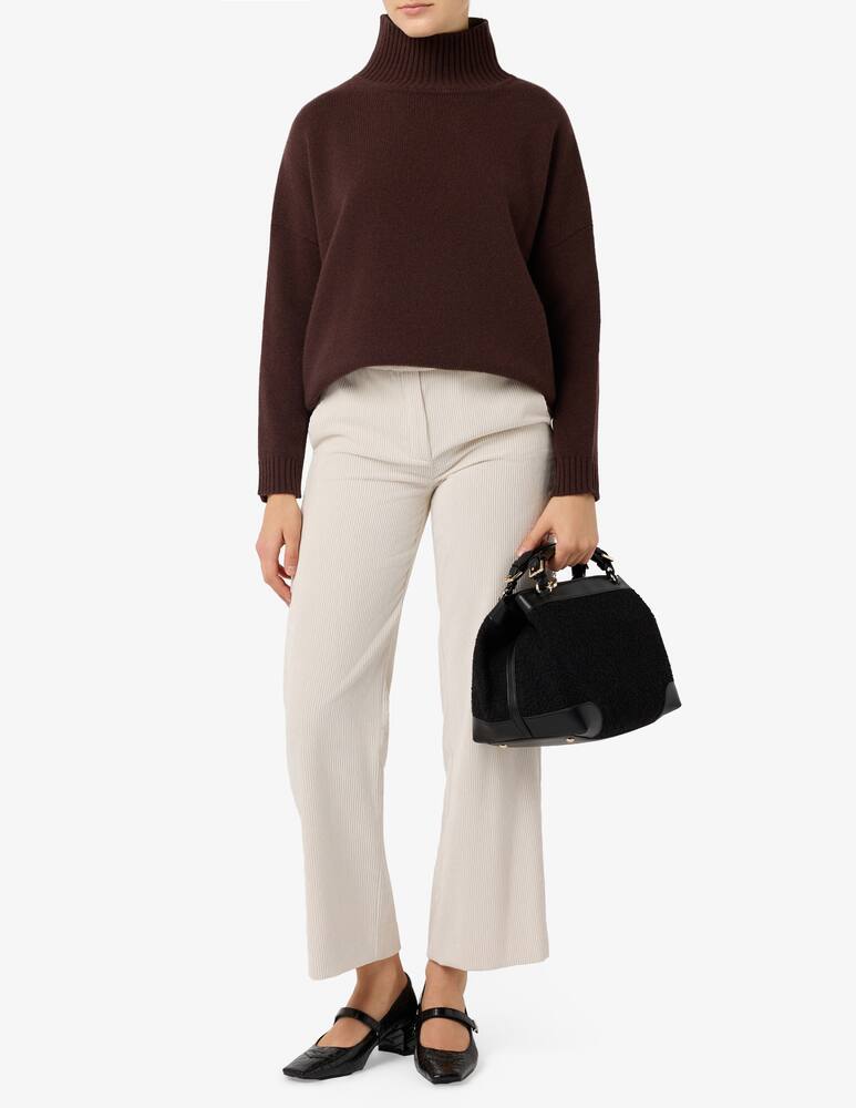 Weekend Max Mara Maglione a collo alto in lana Borgia - immagine 2 Weekend Max Mara Maglione a collo alto in lana Borgia - immagine 2