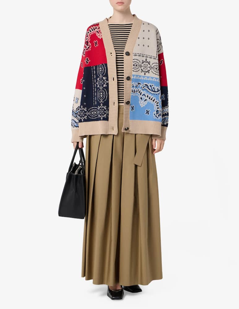 rinascente Weekend Max Mara Cardigan in cotone Baobab