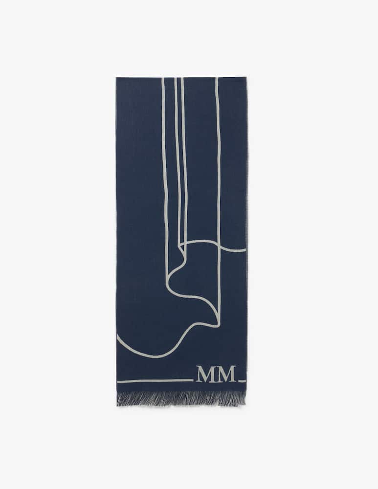 rinascente MM Sciarpa in misto lana Corona Max Mara