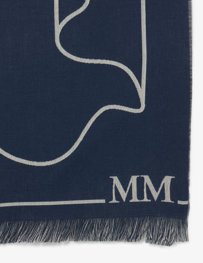 rinascente MM Sciarpa in misto lana Corona Max Mara