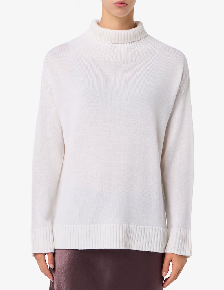 MM by MaxMara Ribbed turtleneck sweater Max Mara - picture 1 MM by MaxMara Ribbed turtleneck sweater Max Mara - picture 1