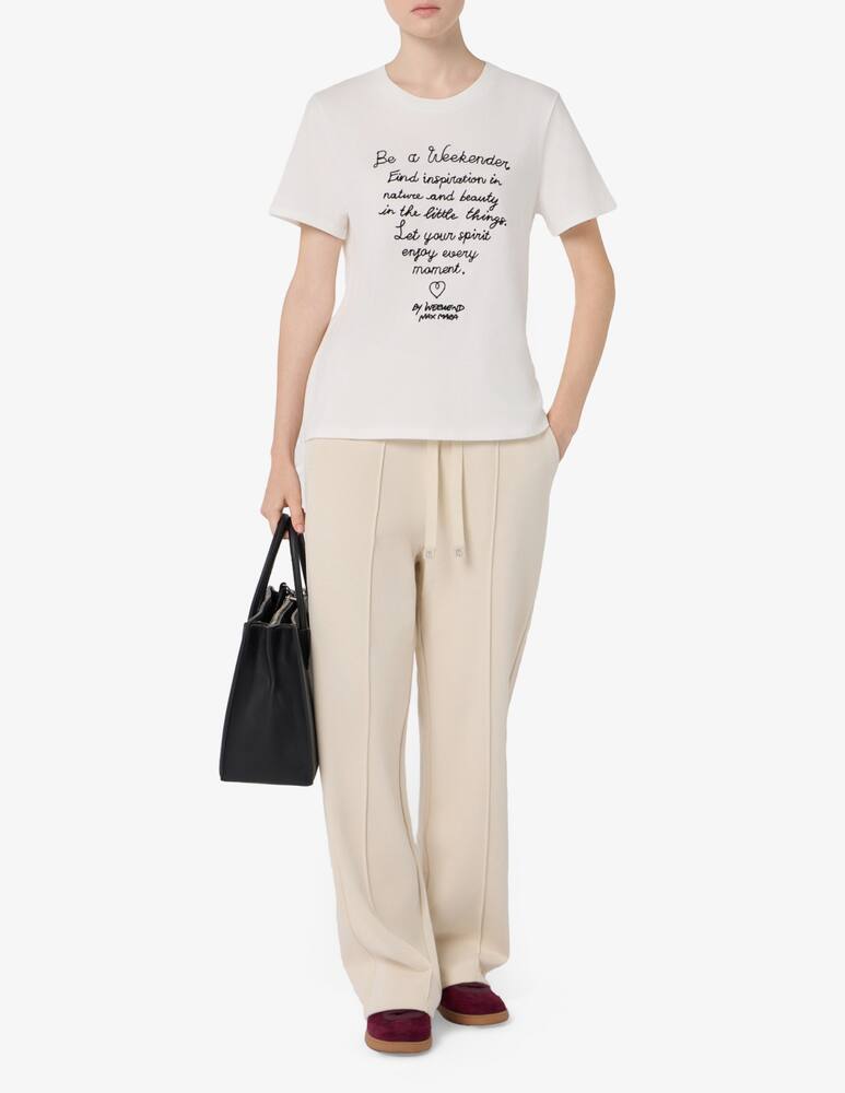 rinascente Weekend Max Mara Ara cotton t-shirt