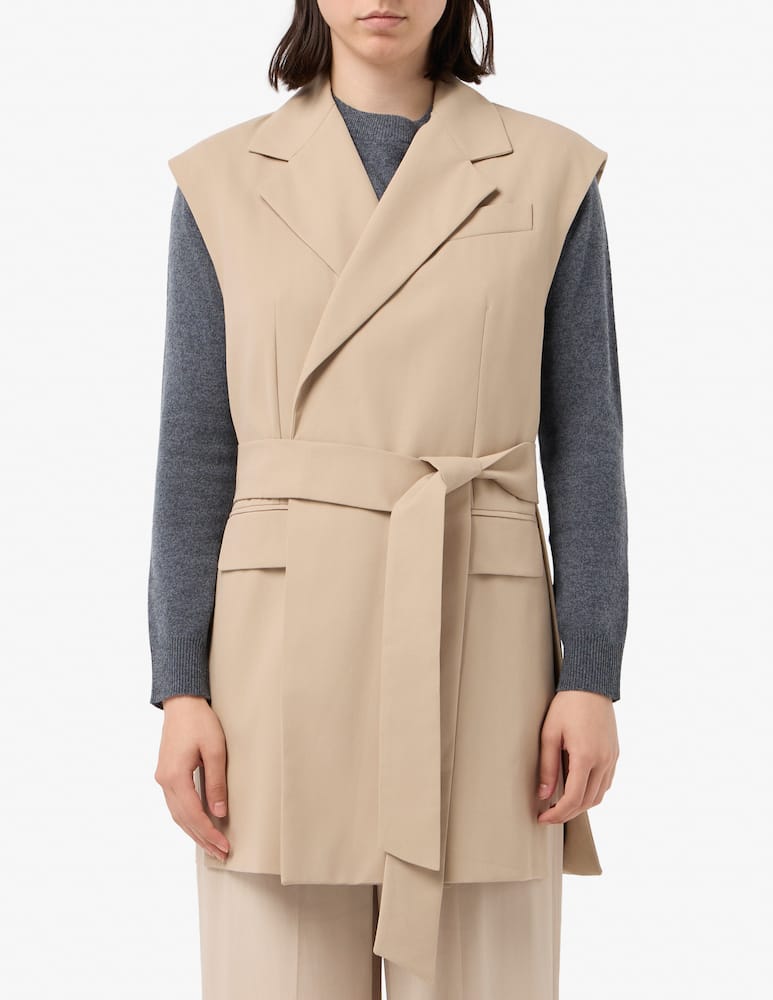 Weekend Max Mara Detroit sleeveless jacket - picture 1 Weekend Max Mara Detroit sleeveless jacket - picture 1