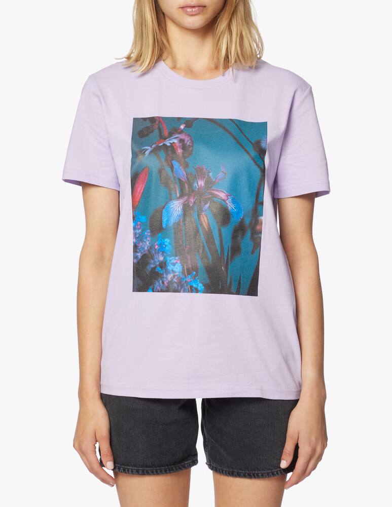 rinascente Lisa King T-shirt stampata in cotone organico