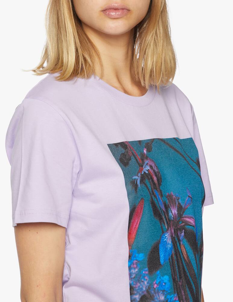 rinascente Lisa King T-shirt stampata in cotone organico