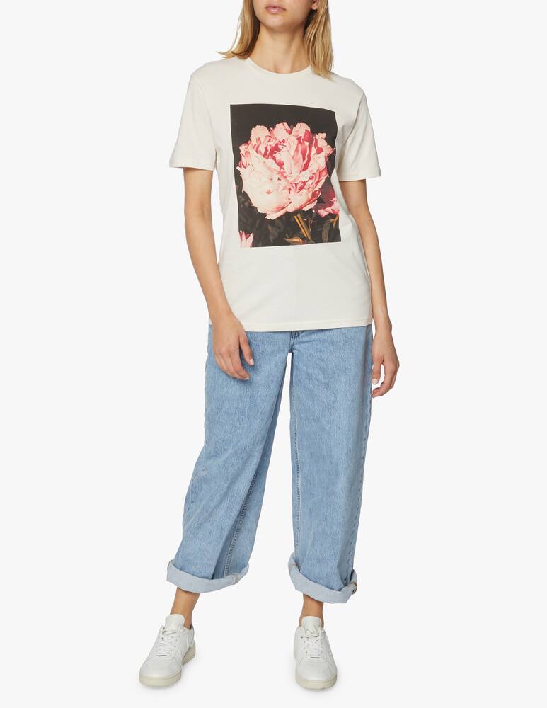 rinascente Lisa King T-shirt stampata in cotone organico