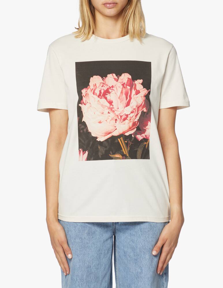 rinascente Lisa King T-shirt stampata in cotone organico