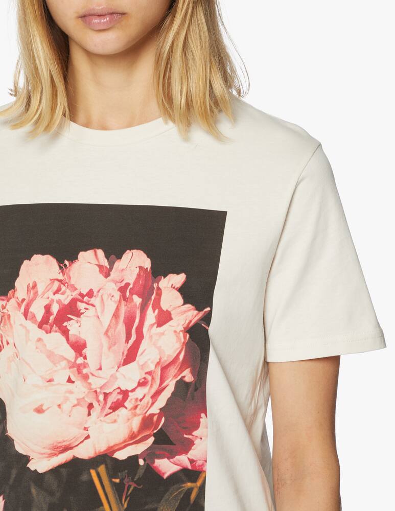 rinascente Lisa King T-shirt stampata in cotone organico