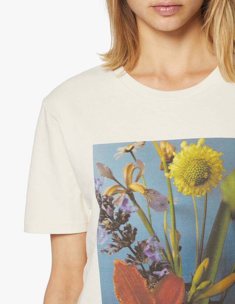 rinascente Lisa King T-shirt stampata in cotone organico