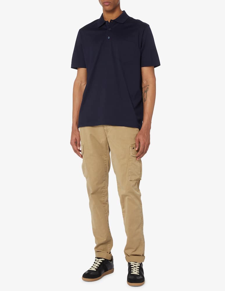 rinascente Rinascente Collection Jersey polo shirt with pocket 