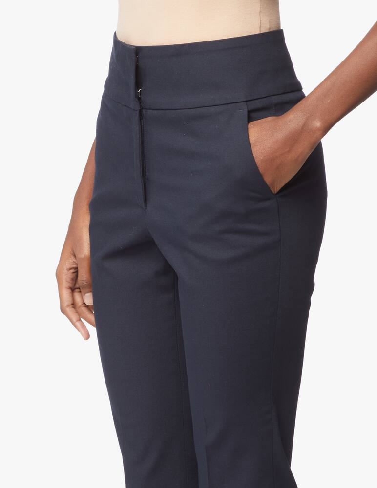 rinascente Peserico Pantalone a zampa in cotone