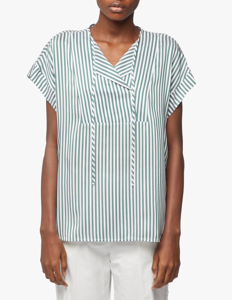 rinascente Peserico Shirt with overlapping v-neck