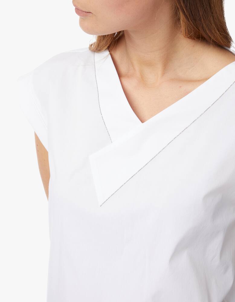 rinascente Peserico Blusa con scollo a v