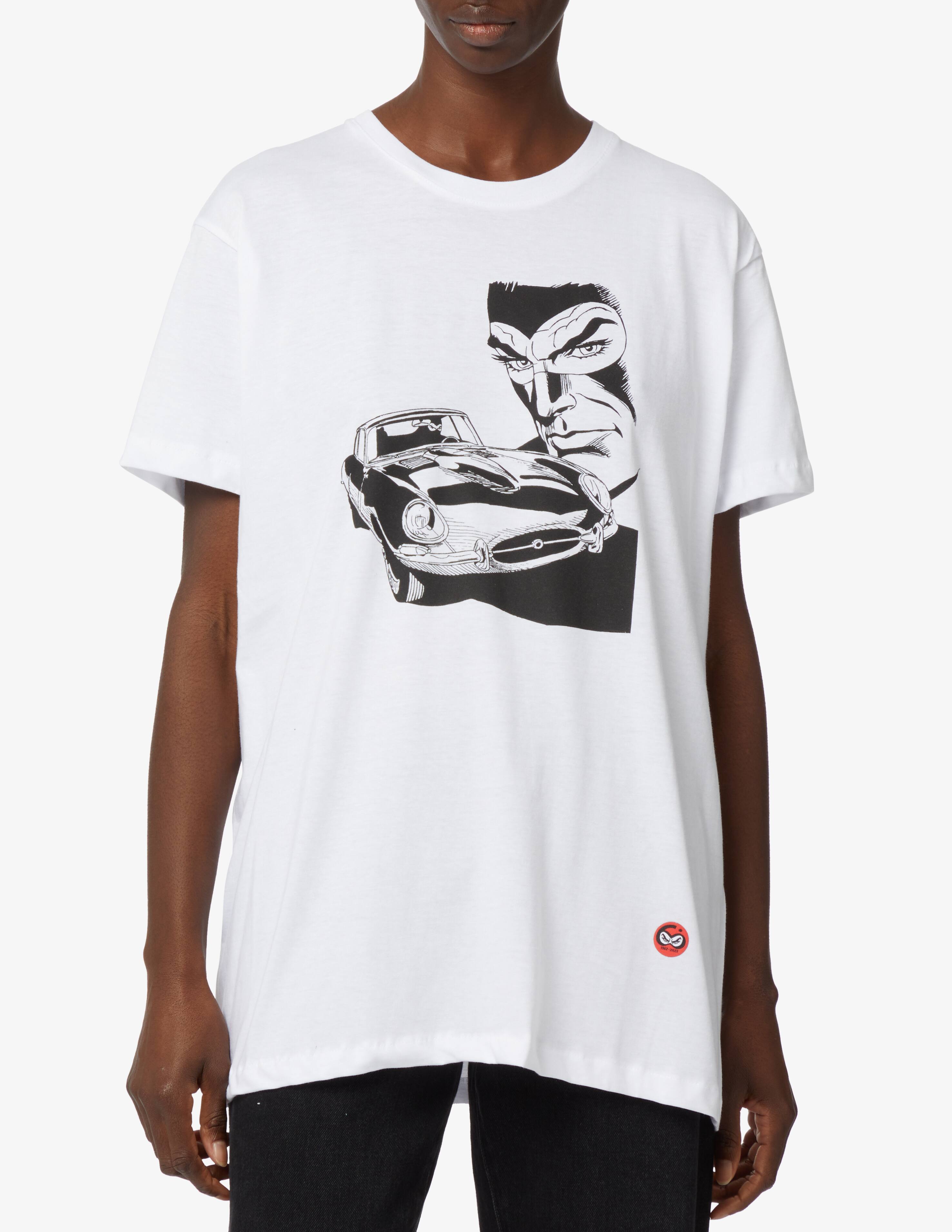 T-shirt Diabolik Vintage - Fruit Of The Loom - Impression DTG - Tailles S à 5XL - Multicolore