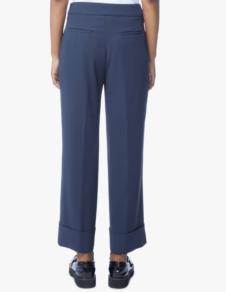 rinascente Peserico Pantalone a palazzo in lino