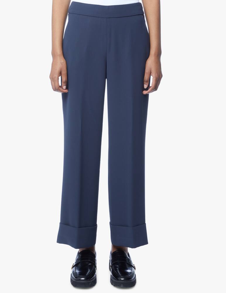 rinascente Peserico Pantalone a palazzo in lino