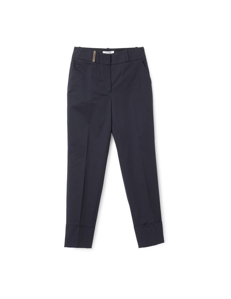 Peserico Trousers with high turn-up hem - picture 1 Peserico Trousers with high turn-up hem - picture 1