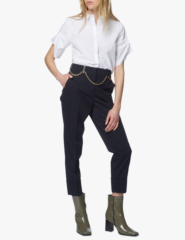 Peserico Trousers with high turn-up hem - picture 2 Peserico Trousers with high turn-up hem - picture 2