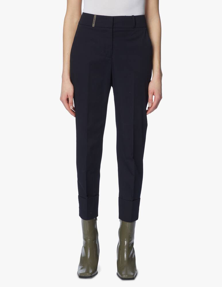 Peserico Trousers with high turn-up hem - picture 4 Peserico Trousers with high turn-up hem - picture 4