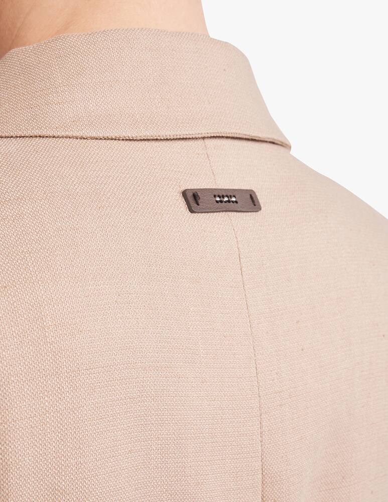 rinascente Peserico Double breast linen blazer