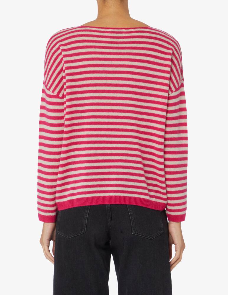 rinascente Pure Cashmere Maglione con colla a barca in cashmere