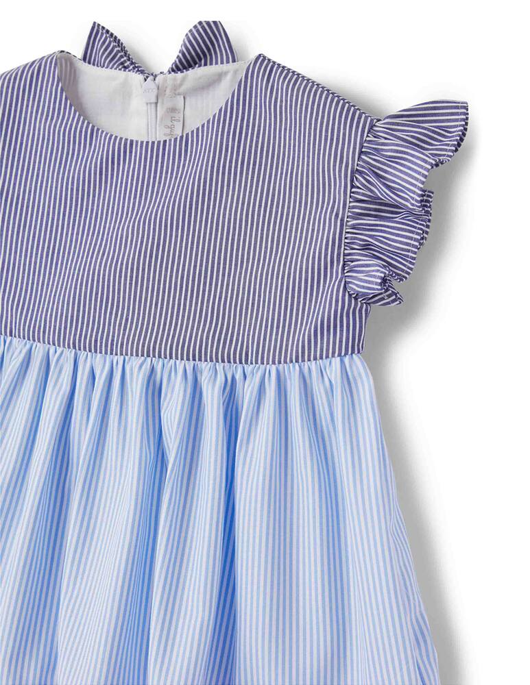Il Gufo Multicolor short sleeve dress - picture 3