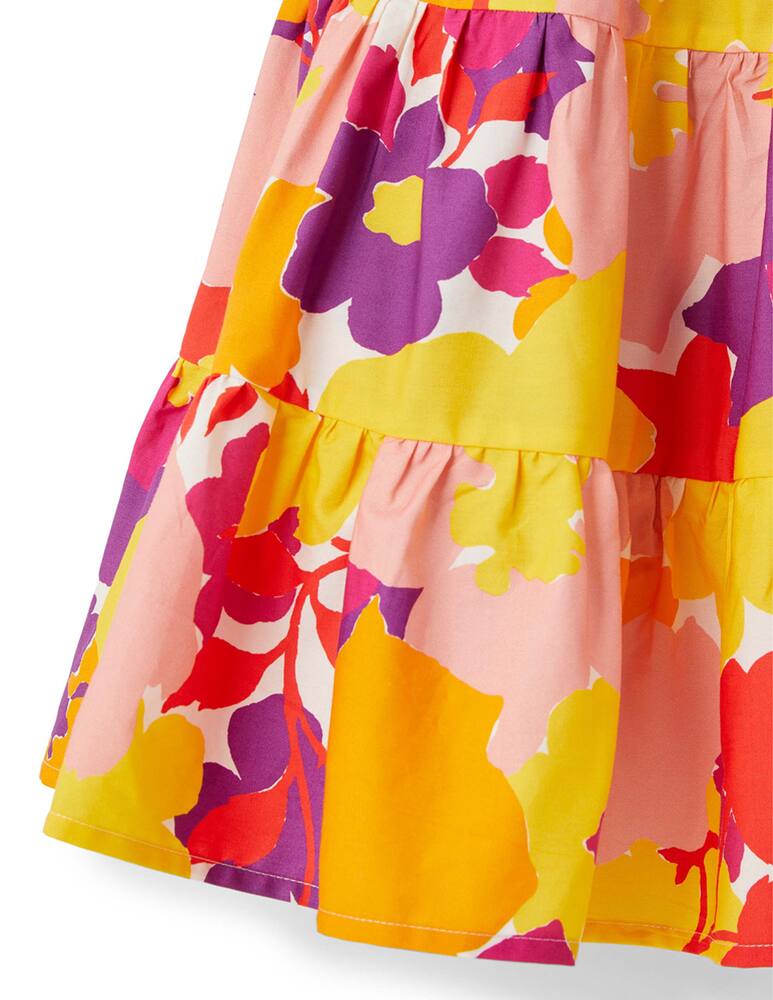 rinascente Il Gufo Short sleeve dress with fantasy pattern