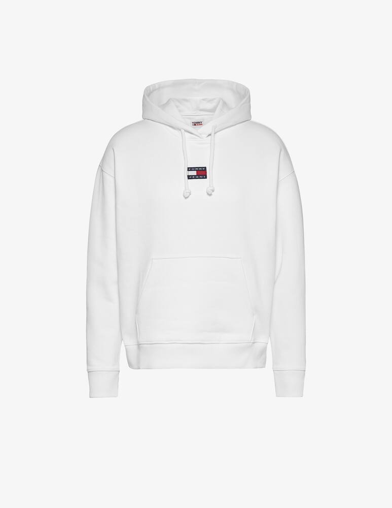 rinascente Tommy Jeans Cotton hoodie - White