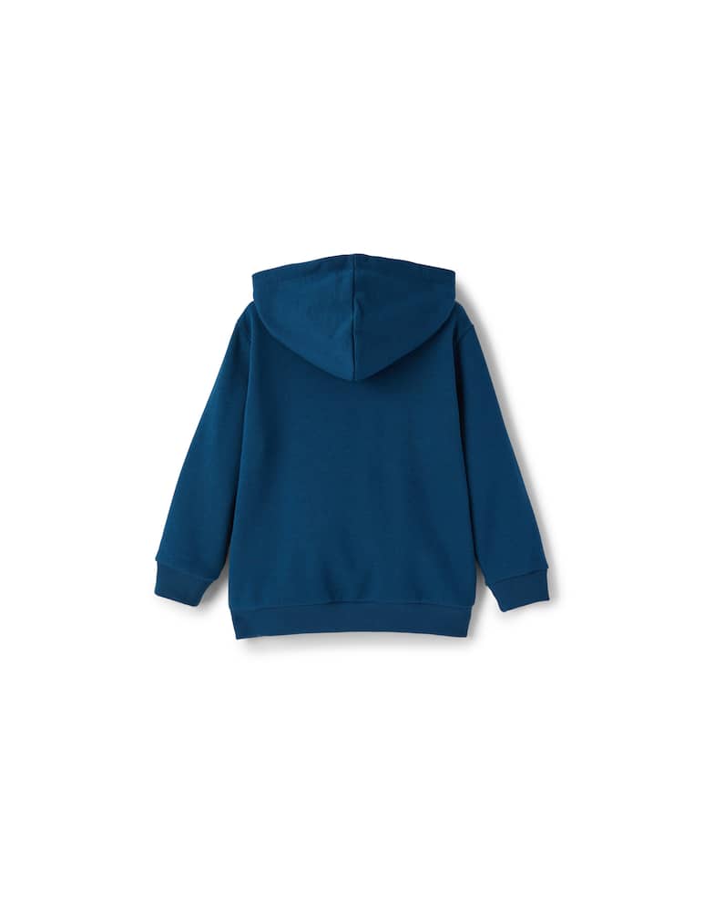 rinascente Il Gufo Cotton sweatshirt with zip and hood