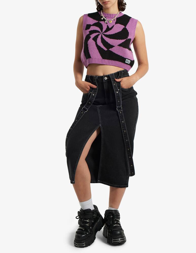 rinascente The Ragged Priest Gilet Rapture - Viola