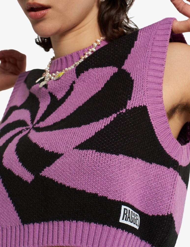 rinascente The Ragged Priest Gilet Rapture - Viola