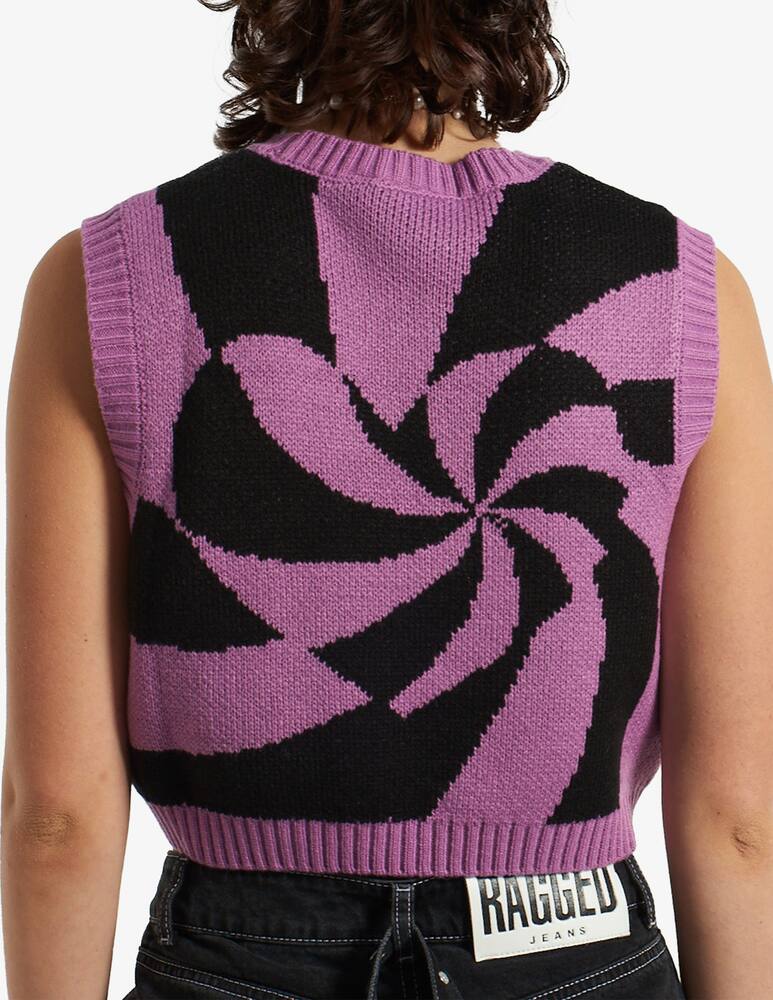 rinascente The Ragged Priest Gilet Rapture - Viola