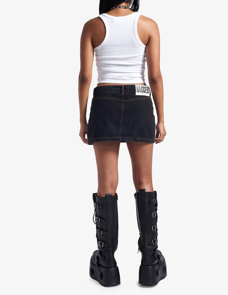 rinascente The Ragged Priest Minigonna Pocket - Nero