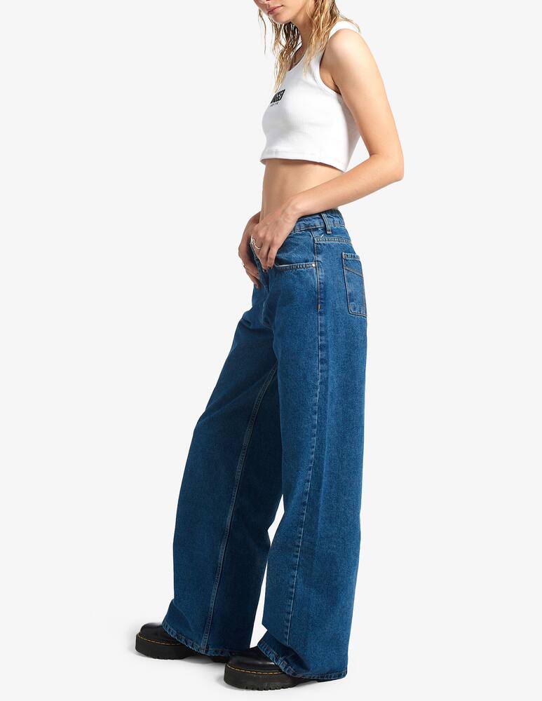 rinascente The Ragged Priest High rise palazzo jeans - Blue