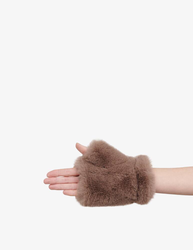 rinascente Jakke Guanti in peelliccia sintetica - Rosa