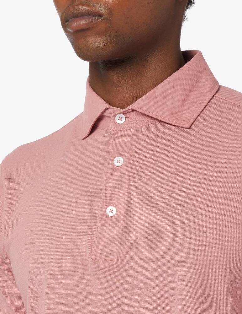 rinascente Gran Sasso Polo piquet a maniche corte in cotone ultralight 