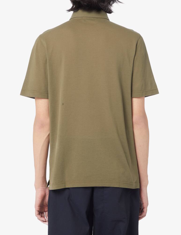 rinascente Gran Sasso Ultra-light cotton short-sleeved piquet polo