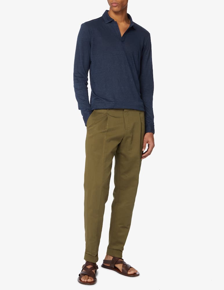 rinascente Gran Sasso Linen polo 