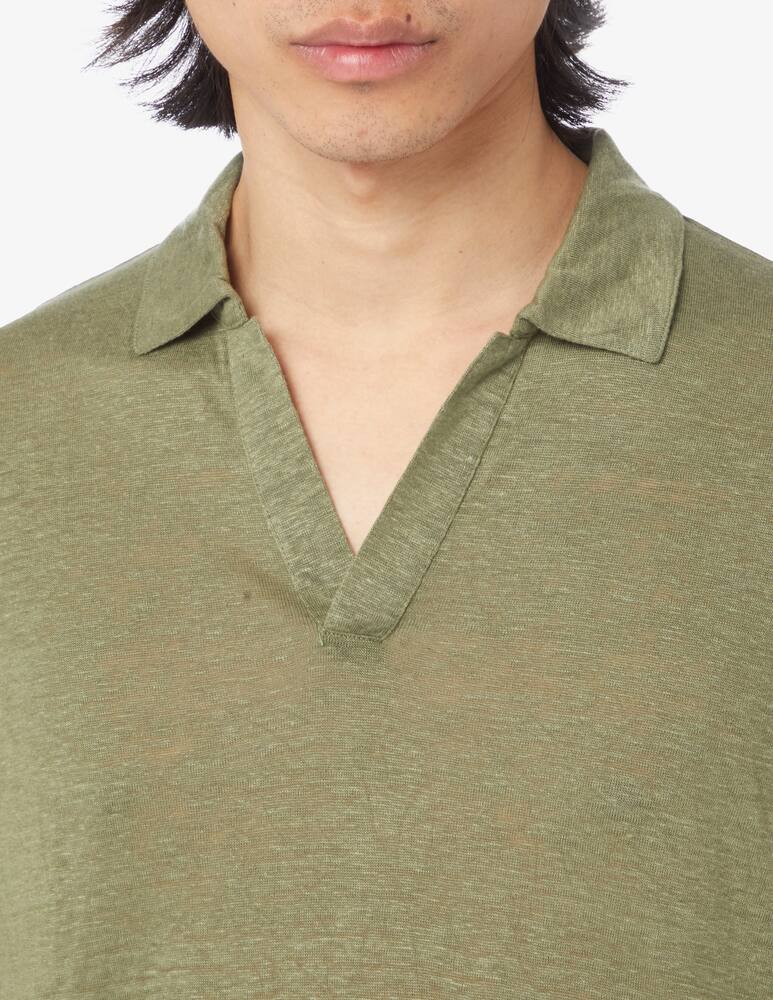 rinascente Gran Sasso Linen polo
