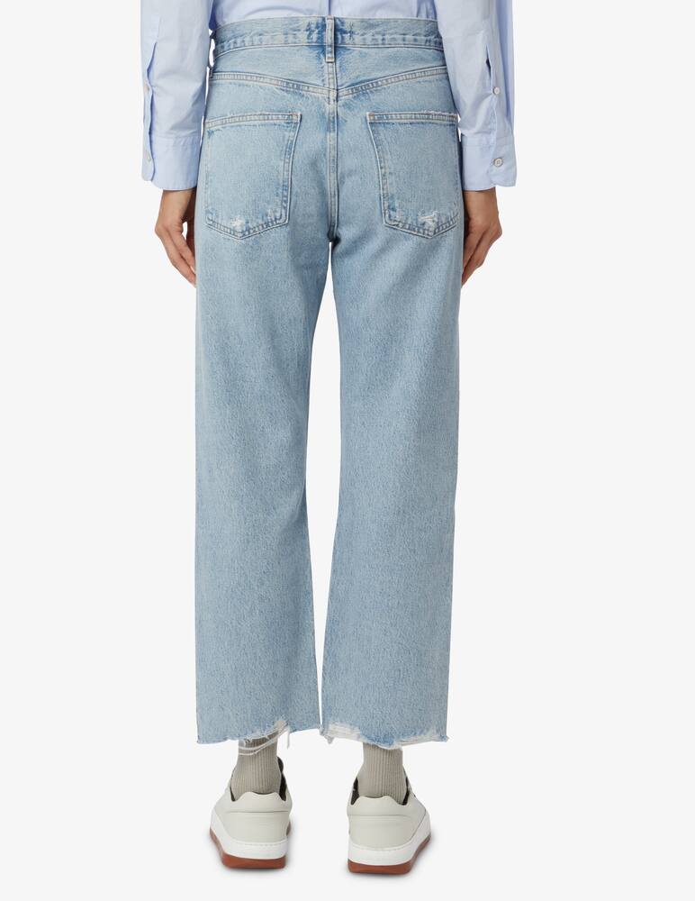 rinascente Agolde 90s high waisted straight leg pinch break jeans