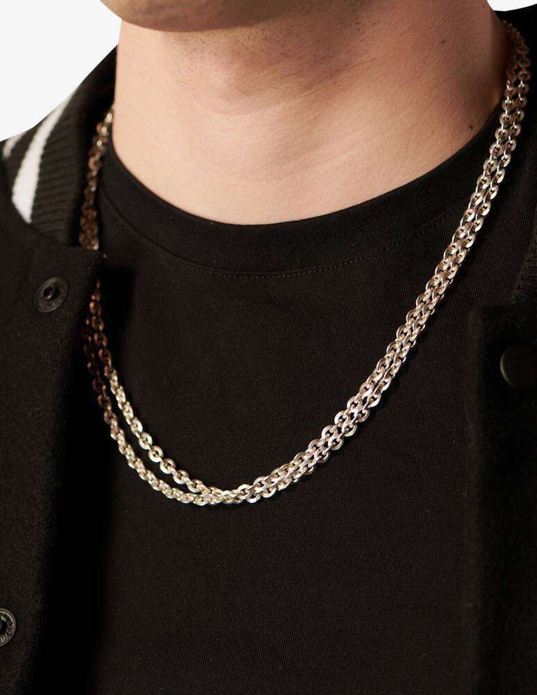 rinascente Emanuele Bicocchi Collana doppia catena Ice 