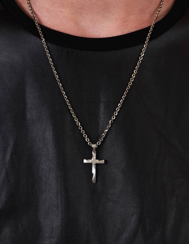 rinascente Emanuele Bicocchi Collana croce lucida