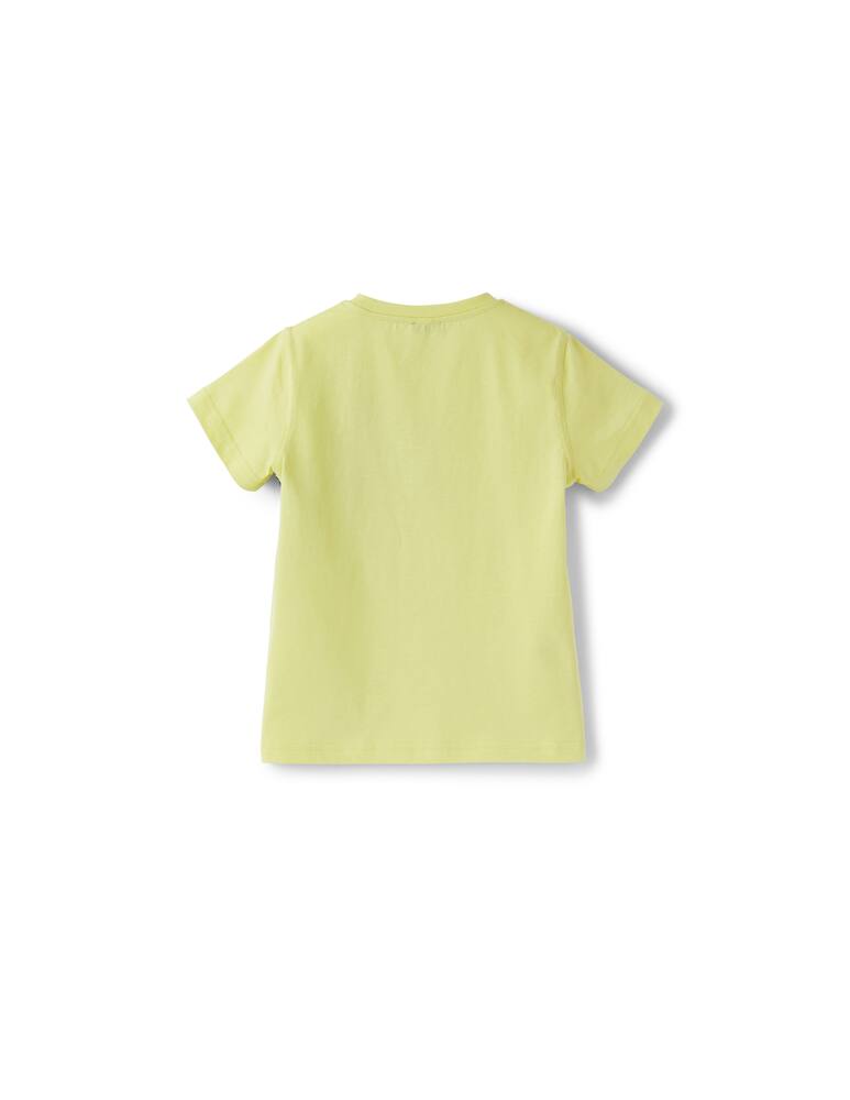 rinascente Il Gufo T-shirt manica corta in jersey di cotone con stampa palma