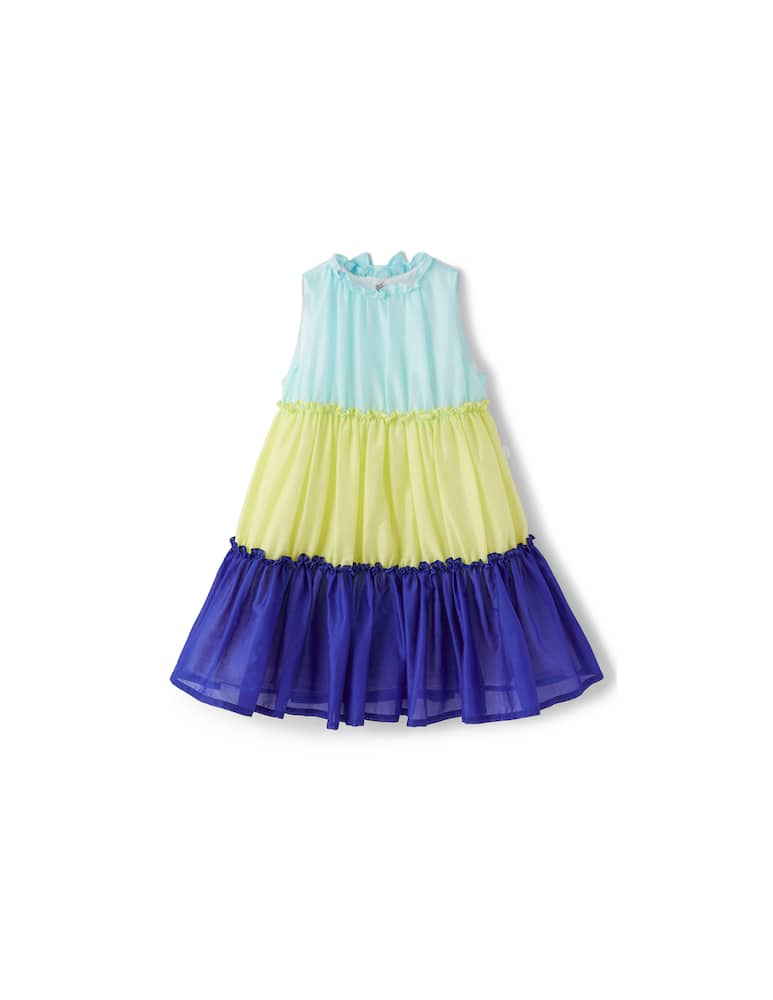 rinascente Il Gufo Sleeveless dress with flounces