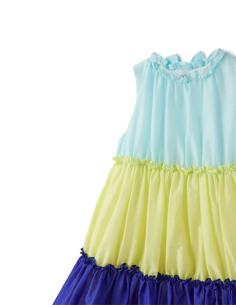 rinascente Il Gufo Sleeveless dress with flounces